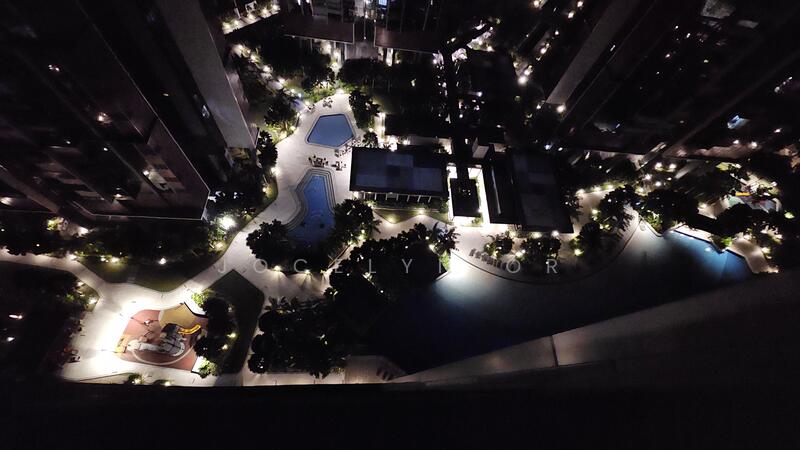 Beautiful bird's eye view from level 17