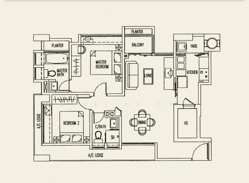 The Merlot Apartment For Sale at S$ 1,480,000 | PropertyGuru Singapore