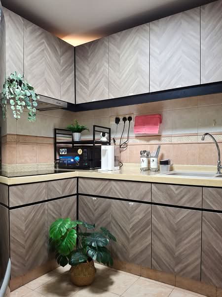 Eastpoint Green, 1 Simei Street 3, Room Rental, 100 sqft, Condominium For Rent, by Iris T. 张文珊, 500039126 - Kitchen - PropertyGuru.com.sg