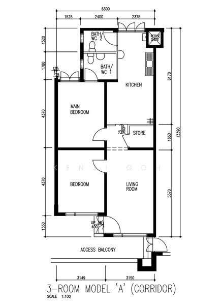 263 Bukit Batok East Avenue 4, 263 Bukit Batok East Avenue 4, Dairy Farm / Bukit Panjang / Choa Chu Kang, 2 Bedrooms, 785 sqft, HDB Flat For Sale, by Kenji Goh, 500039221 - PropertyGuru.com.sg