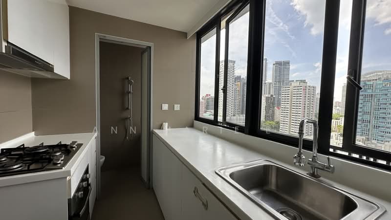 Domus, 8 Irrawaddy Road, 3 Bedrooms, 1,367 sqft, Condominium For Rent, by Ann Marie Ee, 500039452 - Kitchen - PropertyGuru.com.sg