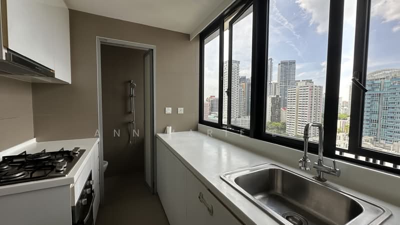 Domus, 8 Irrawaddy Road, 3 Bedrooms, 1,367 sqft, Condominium For Rent, by Ann Marie Ee, 500039452 - Kitchen - PropertyGuru.com.sg