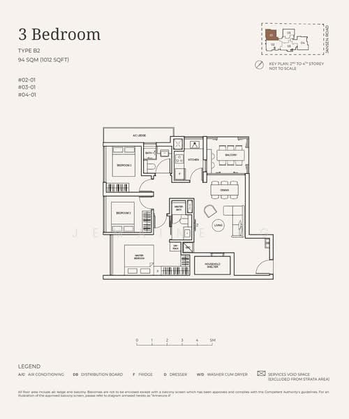 Jansen House, 25 Jansen Road, 3 Bedrooms, 1,012 sqft, Condominium For Sale, by Jemaine Ng, 500039594 - PropertyGuru.com.sg