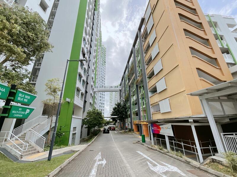183B Woodlands Street 13 HDB Flat For Sale at S$ 700,000 | PropertyGuru Singapore - 2 big Multi-storey carparks