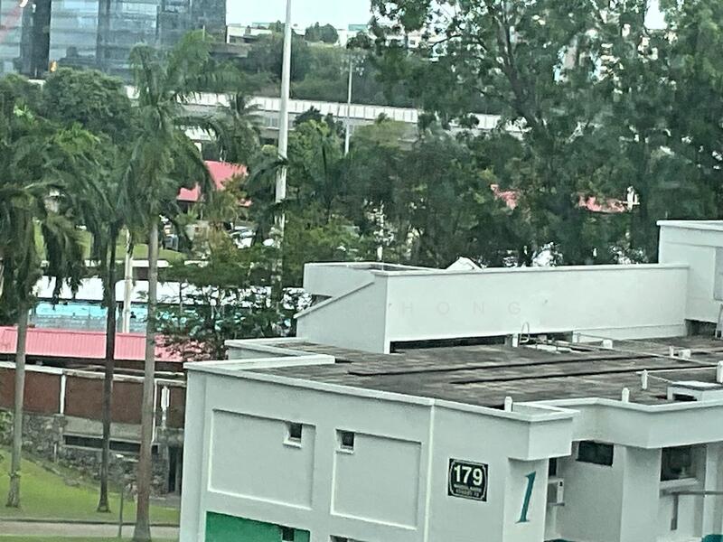 183B Woodlands Street 13 HDB Flat For Sale at S$ 700,000 | PropertyGuru Singapore - Swimming pool view