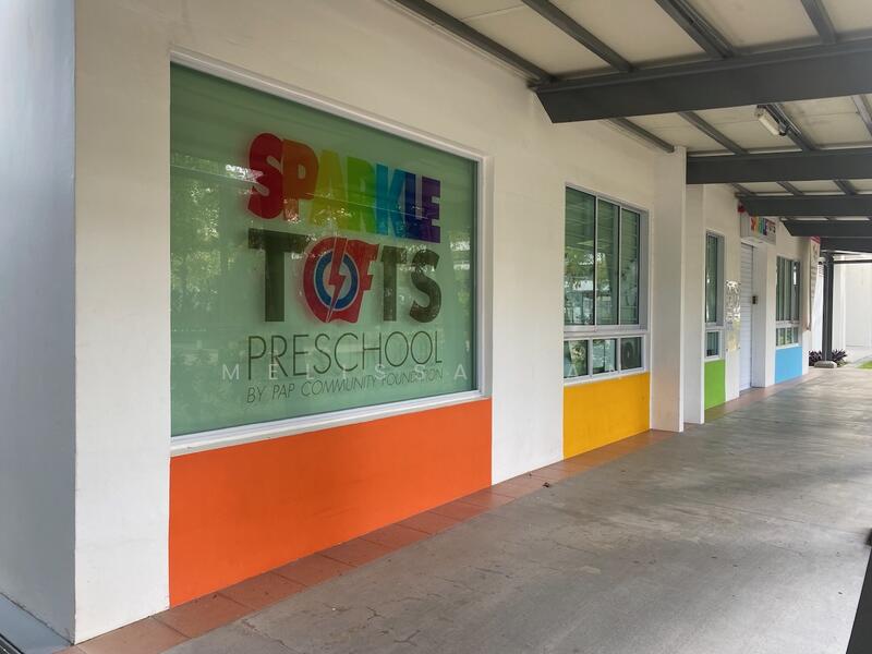 Pre--school just below