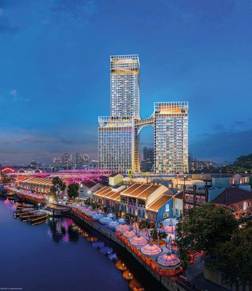 CanningHill Piers Condominium For Sale at S$ 1,460,000 | PropertyGuru Singapore - Exterior