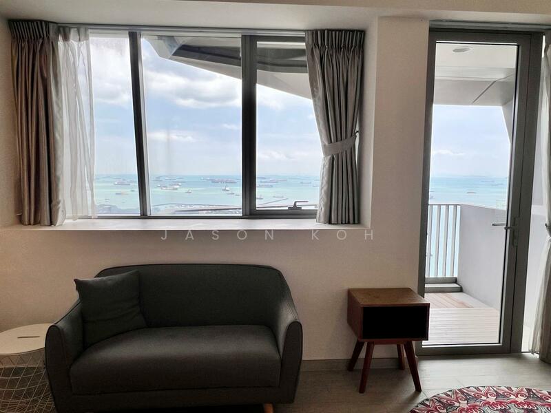 V on Shenton, 5 Shenton Way, 1 Bedroom, 474 sqft, Condominium For Rent, by Jason Koh, 500039914 - Balcony - PropertyGuru.com.sg