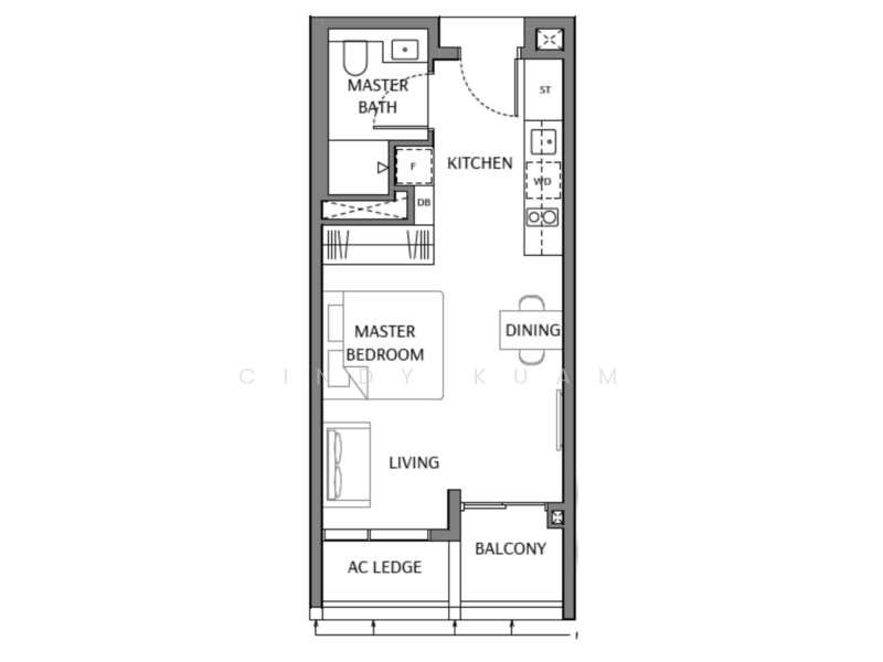 The Robertson Opus, 11 Unity Street, 1 Bedroom, 431 sqft, Condominium For Sale, by Cindy Kuam, 500039988 - PropertyGuru.com.sg