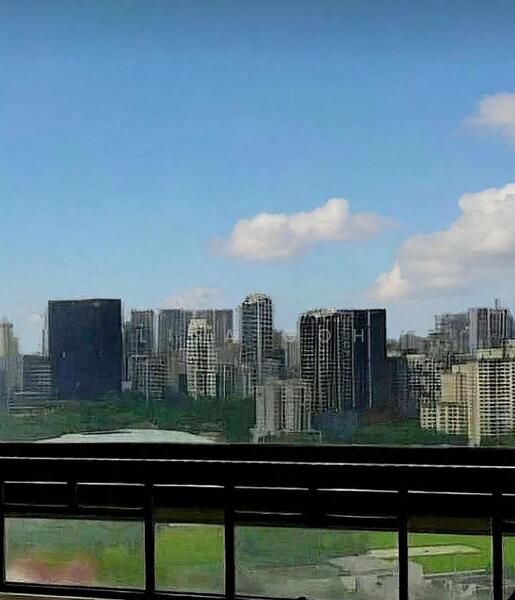 City view from master bedroom