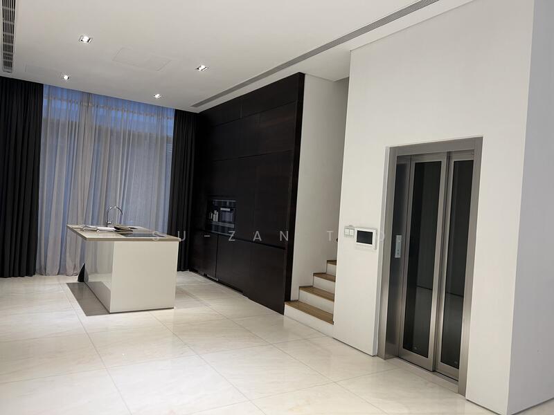 Dry Kitchen and Powder Room