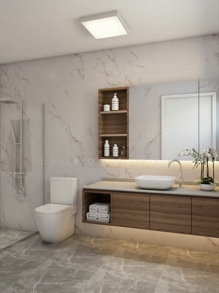 ❤️ RARE FREEHOLD CORNER LANDED | D16 BEDOK EXCELSIOR ENCLAVE!, Jalan Kathi / Bedok Ria / Eastwood / Minaret Walk, 5 Bedrooms, 2,551 sqft, Corner Terrace For Sale, by Li Rong Teh, 500040270 - Bathroom - PropertyGuru.com.sg
