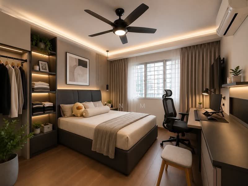 712 Hougang Avenue 2, 712 Hougang Avenue 2, 3 Bedrooms, 1,658 sqft, HDB Flat For Sale, by Jon M, 500040405 - Bedroom - PropertyGuru.com.sg