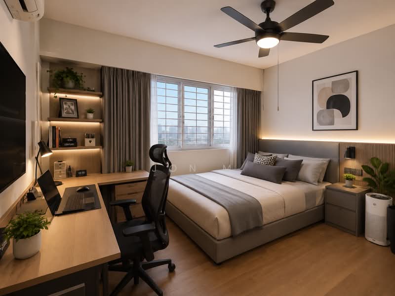 712 Hougang Avenue 2, 712 Hougang Avenue 2, 3 Bedrooms, 1,658 sqft, HDB Flat For Sale, by Jon M, 500040405 - Bedroom - PropertyGuru.com.sg