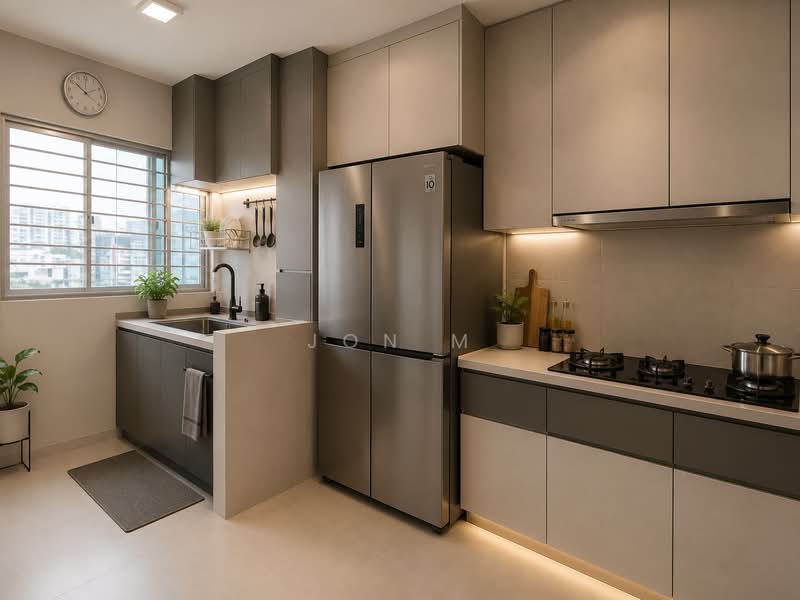712 Hougang Avenue 2, 712 Hougang Avenue 2, 3 Bedrooms, 1,658 sqft, HDB Flat For Sale, by Jon M, 500040405 - Kitchen - PropertyGuru.com.sg