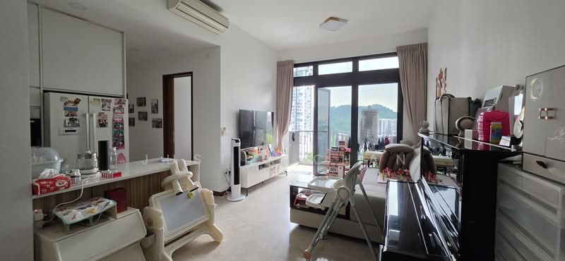 Eco Sanctuary, 65 Chestnut Avenue, 3 Bedrooms, 1,141 sqft, Condominium For Rent, by Justin Chan, 500040615 - Living Room - PropertyGuru.com.sg