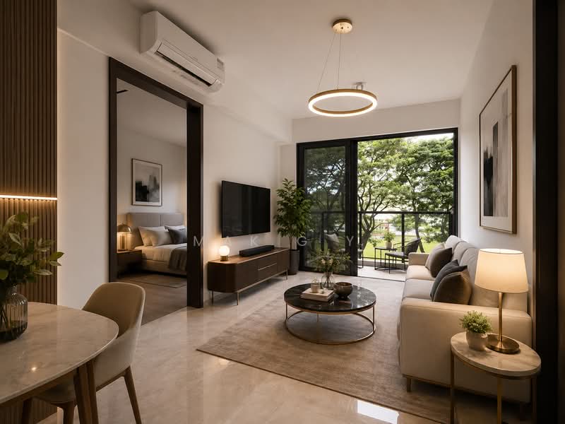 Tembusu Grand, 94 Jalan Tembusu, 2 Bedrooms, 667 sqft, Condominium For Sale, by Mak G Y, 500040656 - Living Room - PropertyGuru.com.sg