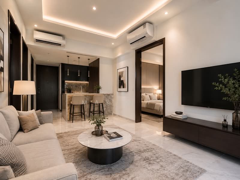 Tembusu Grand, 94 Jalan Tembusu, 2 Bedrooms, 667 sqft, Condominium For Sale, by Mak G Y, 500040656 - Living Room - PropertyGuru.com.sg