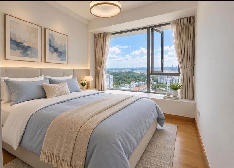 Centro Residences, 59 Ang Mo Kio Avenue 8, Ang Mo Kio / Bishan / Thomson, 4 Bedrooms, 1,281 sqft, Condominium For Sale, by Selena Tan, 500040804 - Bedroom 2 - PropertyGuru.com.sg