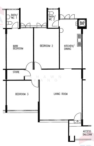 For Sale 434 Tampines Street 43