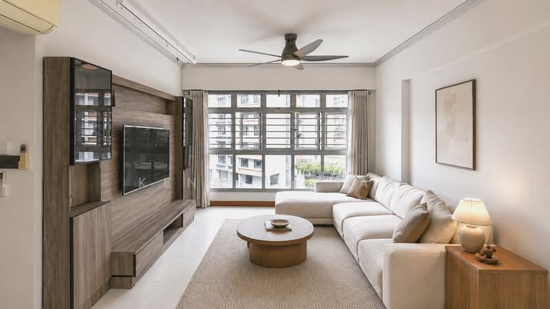 327C Anchorvale Road, 327C Anchorvale Road, 3 Bedrooms, 990 sqft, HDB Flat For Sale, by Kenneth Tan, 500041269 - Living Room - PropertyGuru.com.sg