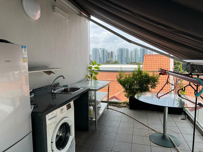 Shelter roof Terrace