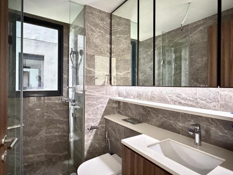 Lentor Modern, Lentor Central, 2 Bedrooms, 732 sqft, Condominium For Sale, by Jasmine Tan, 500041471 - Common Bathroom - PropertyGuru.com.sg