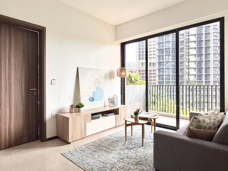 Lentor Modern, Lentor Central, 2 Bedrooms, 732 sqft, Condominium For Sale, by Jasmine Tan, 500041471 - Living Room - PropertyGuru.com.sg