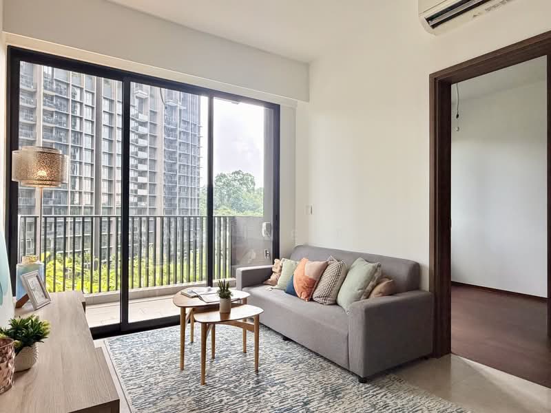 Lentor Modern, Lentor Central, 2 Bedrooms, 732 sqft, Condominium For Sale, by Jasmine Tan, 500041471 - Living Room - PropertyGuru.com.sg