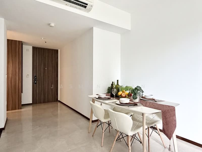 Lentor Modern, Lentor Central, 2 Bedrooms, 732 sqft, Condominium For Sale, by Jasmine Tan, 500041471 - Dining Room - PropertyGuru.com.sg