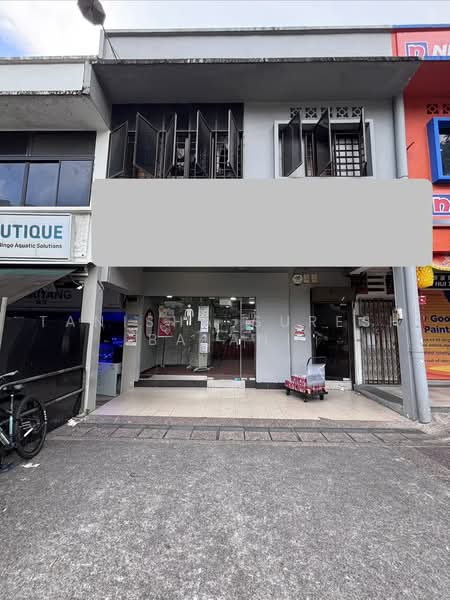 Jalan kayu shophouse shop
