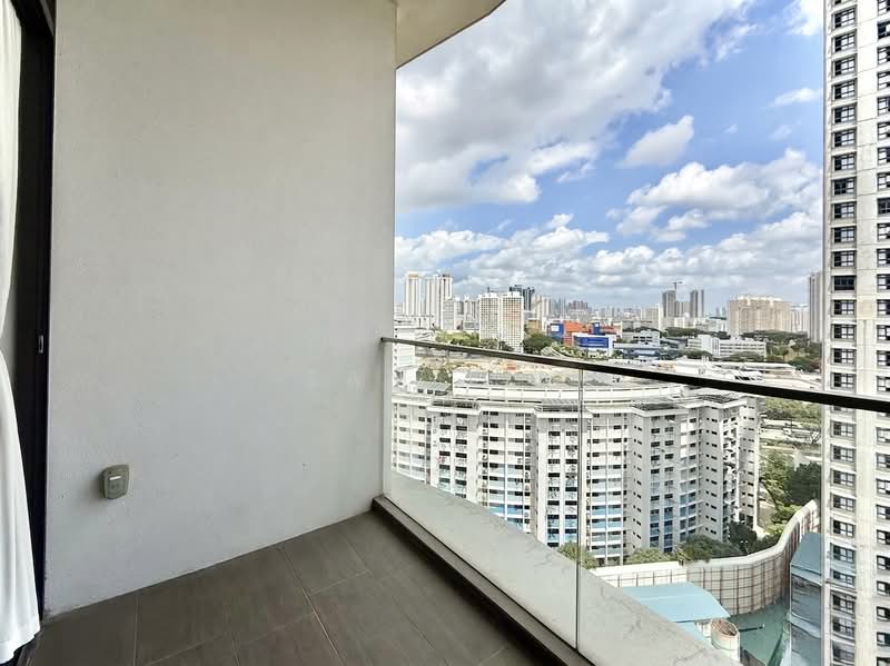Neem Tree, 30 Jalan Kemaman, 1 Bedroom, 452 sqft, Condominium For Sale, by Sam Lim, 500041640 - Balcony - PropertyGuru.com.sg