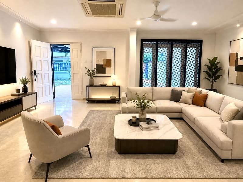 One Tree Hill, One Tree Hill, 6 Bedrooms, 4,000 sqft, Semi-Detached House For Sale, by Shelley Han, 500041645 - Living Room - PropertyGuru.com.sg