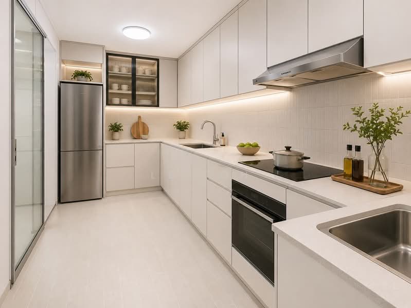 166 Bishan Street 13, 166 Bishan Street 13, 3 Bedrooms, 904 sqft, HDB Flat For Sale, by LB Toh, 500041739 - Kitchen - PropertyGuru.com.sg