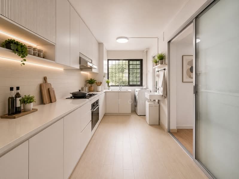 166 Bishan Street 13, 166 Bishan Street 13, 3 Bedrooms, 904 sqft, HDB Flat For Sale, by LB Toh, 500041739 - Kitchen - PropertyGuru.com.sg