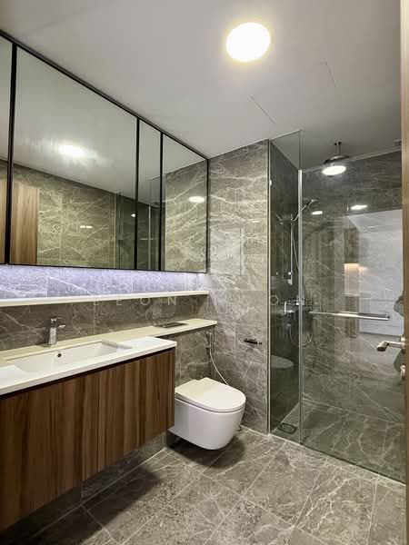 Lentor Modern, Lentor Central, 1 Bedroom, 527 sqft, Condominium For Rent, by Leon Hoon, 500041878 - Bathroom - PropertyGuru.com.sg