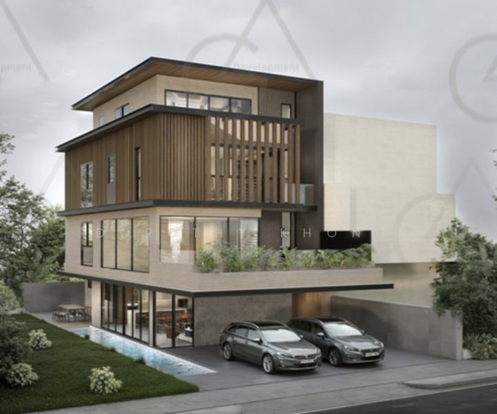 NEW 4 Levels Stunning & Spacious Semi-D Semi-Detached House For Sale at S$ 8,280,000 | PropertyGuru Singapore - Exterior