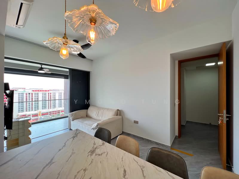 Trilive, 115 Tampines Road, 2 Bedrooms, 600 sqft, Condominium For Rent, by Raymond Tung, 500041968 - Living Room - PropertyGuru.com.sg