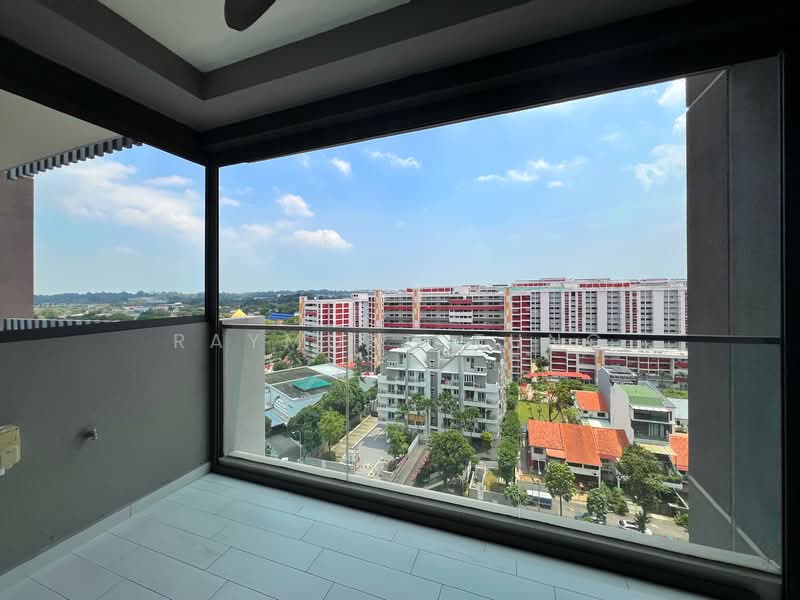 Trilive, 115 Tampines Road, 2 Bedrooms, 600 sqft, Condominium For Rent, by Raymond Tung, 500041968 - Balcony (Unblocked View) - PropertyGuru.com.sg