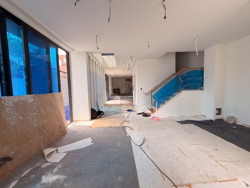 ❤️GIANT⚡️Brand New Semi-D in Serangoon Garden Estate w Mezzanine, Pool, Attic & Lift Semi-Detached House For Sale at S$ 7,380,000 | PropertyGuru Singapore - Interior