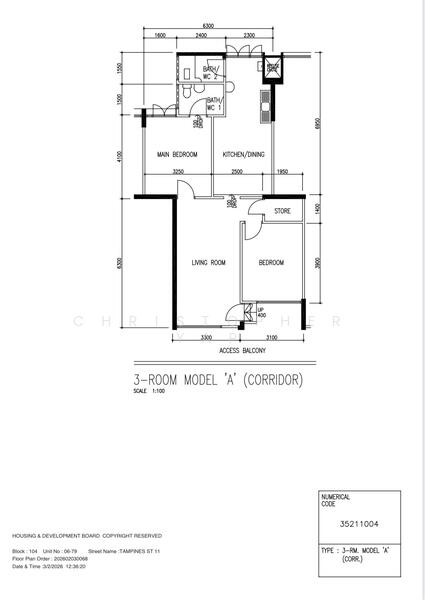 For Sale 104 Tampines Street 11