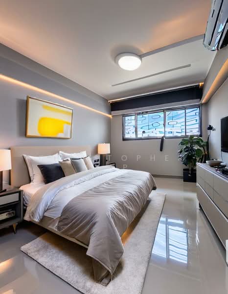 Common Bedroom - Rendered image