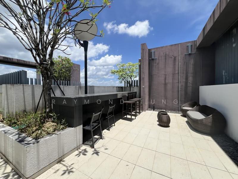 Trilive, 115 Tampines Road, Hougang / Punggol / Sengkang, Studio, 300 sqft, Condominium For Rent, by Raymond Tung, 500042175 - Roof-top facilities (Alfresco Dinning) - PropertyGuru.com.sg