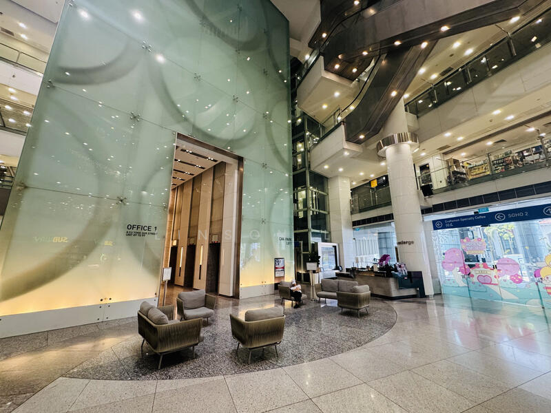 The Central, 8 Eu Tong Sen Street, 1,668 sqft, Office For Rent, by Linson Lim, 500042455 - Lobby - CommercialGuru.com.sg
