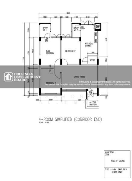 For Sale 698 Hougang Street 61