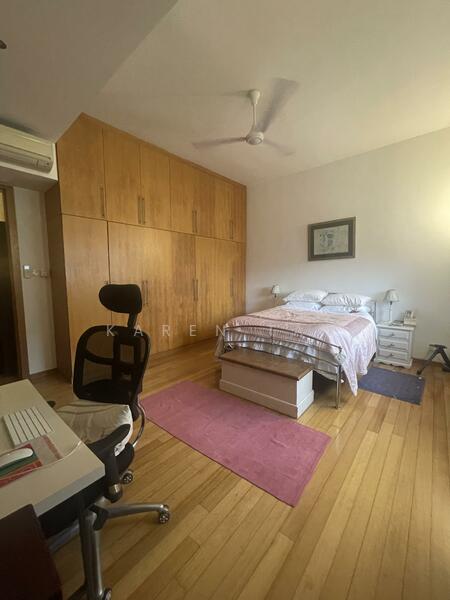 Master room with full height wardrobe