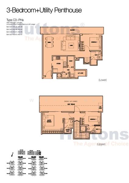 Miltonia Residences, 520 Miltonia Close, 3 Bedrooms, 1,550 sqft, Condominium For Sale, by Wiky Kong, 500042942 - PropertyGuru.com.sg