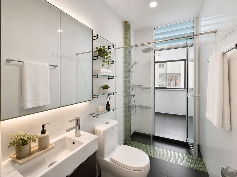 168 Petir Road, 168 Petir Road, 4 Bedrooms, 1,292 sqft, HDB Flat For Sale, by William Tan, 500043214 - Bathroom - PropertyGuru.com.sg
