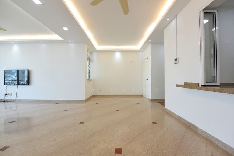 Spring Grove, 53 Grange Road, 3 Bedrooms, 1,389 sqft, Condominium For Rent, by Dena Mendes, 500043222 - Living Room - PropertyGuru.com.sg