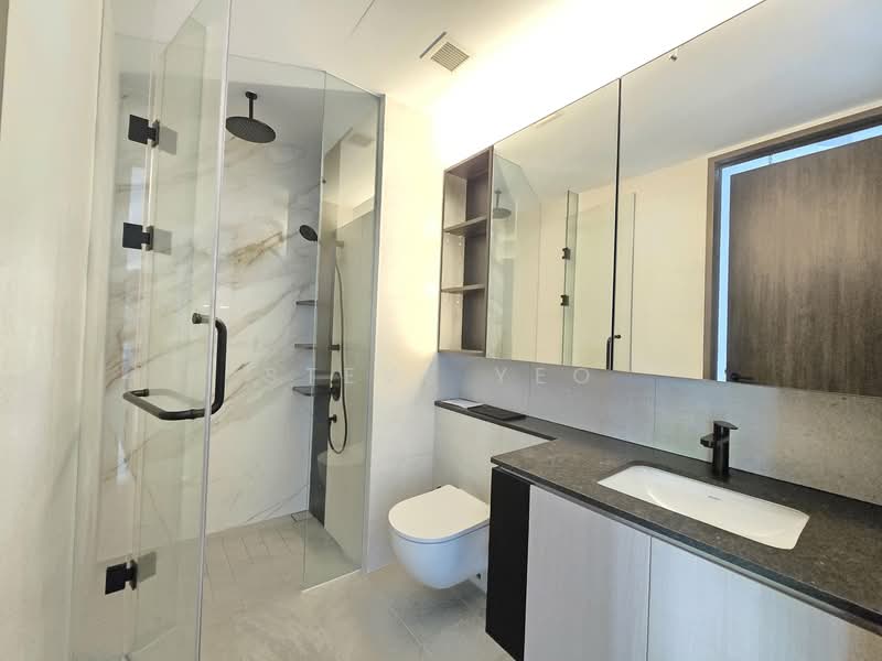 Jervois Mansion, 4 Jervois Close, 1 Bedroom, 495 sqft, Condominium For Rent, by Steve Yeo, 500043454 - Bathroom - PropertyGuru.com.sg